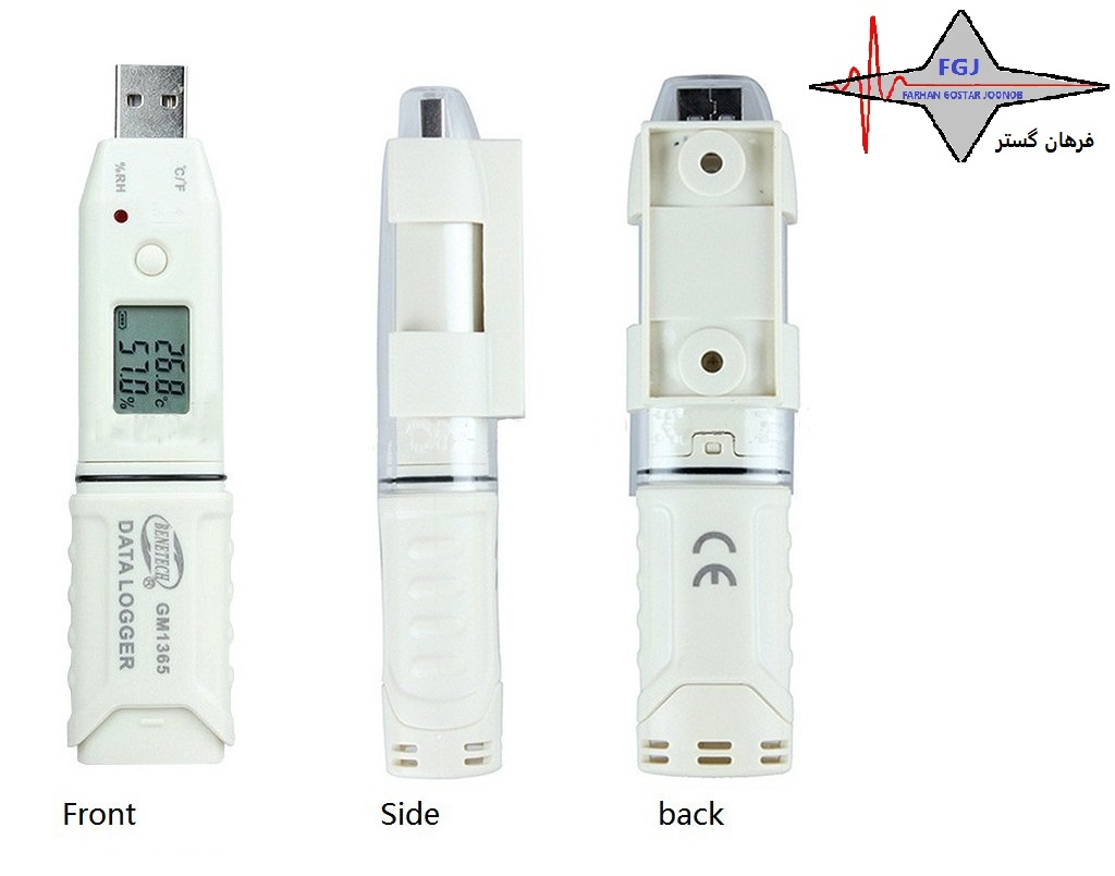 دیتالاگر دما و رطوبت محیطی بنتک مدل BENETECH GM1365